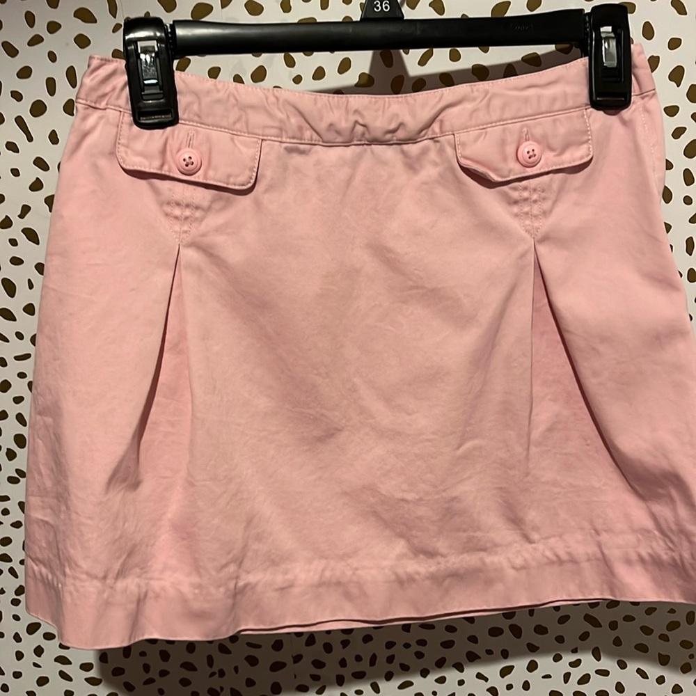Vineyard Vines pink chino skirt